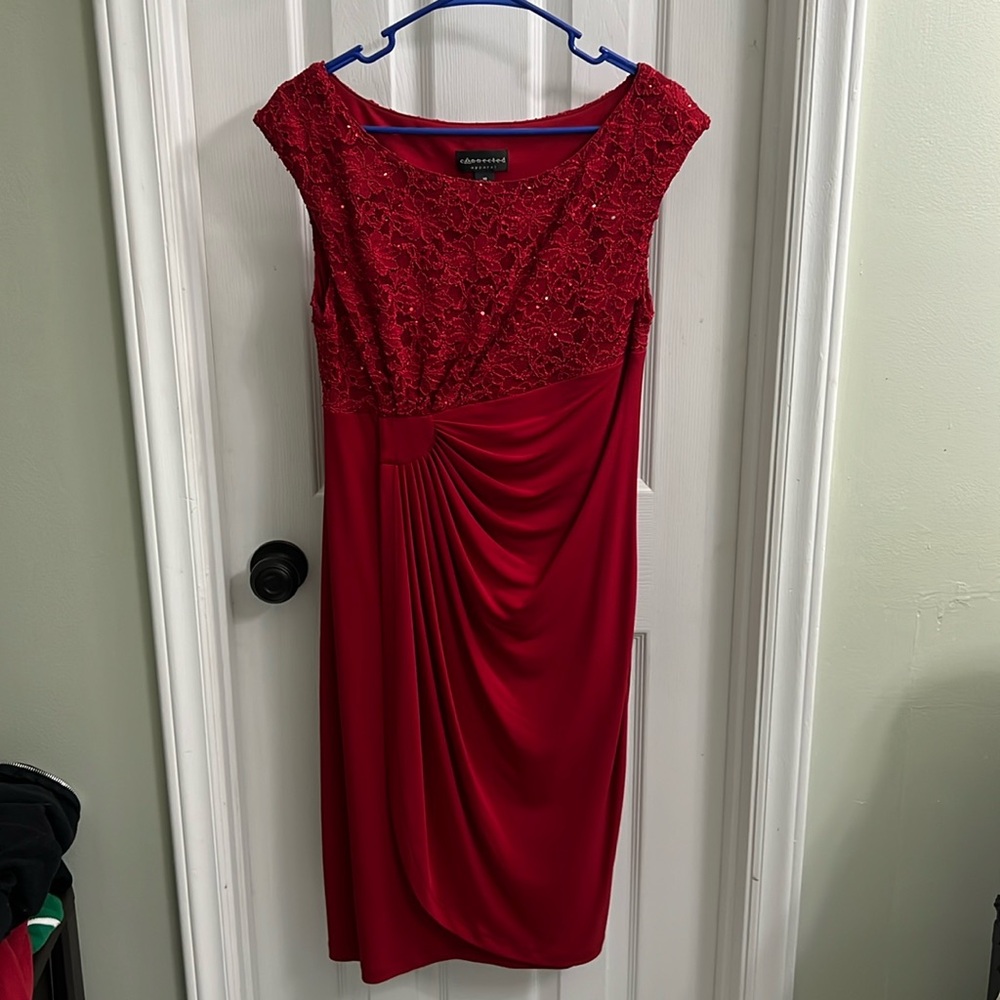 Red dress